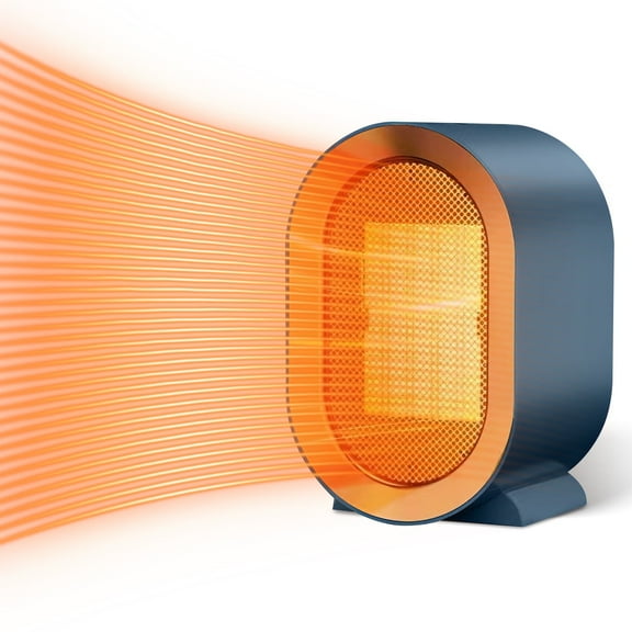 Cteifuer 1200W Electric Space Heaters for Inside: Mini Electric Heater with Overheat Tip-Over Protection Fast Quiet Heating Desk Ceramic Heaters for Office Patio Garage Home Use