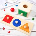 thumbnail image 3 of Miangastore 1 Set Throwing Box Toy Toy Ball Montessori Box Kid Toys, 3 of 8