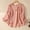 Pink, variant on Graphic Tees for Women T-Shirts Spring/ Women's Embroidered Round Neck Long Sleeve T Shirt Bohemian Loose Fit Floral Applique Top Green L