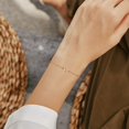 thumbnail image 5 of YYKihy Gold Initial Bracelets For Girls Women Jewelry 1 Gold/Silver Plated Letter Initial Bracelet Dainty Gold Bracelets For Women Initial Bracelets For Teen Girls Trendy, 5 of 9