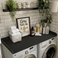 thumbnail image 6 of Kaboon Washer Dryer Countertop with Edge Rails, 28" x 58", Black, 6 of 6