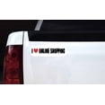 thumbnail image 3 of 10in x 3in I Love Online Shopping Magnet, 3 of 5