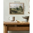 thumbnail image 6 of Drsoum Vintage Landscape Wall Art Classic Retro Scenic Prints Rustic Farmhouse Decorations for Living Room Bedroom 8x10in Natural Framed, 6 of 6