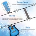 thumbnail image 4 of Guitarra Acústica Ktaxon 41" de Tilo Kit para Principiantes de 6 Cuerdas, 4 of 7