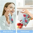 thumbnail image 7 of Coolnut Wildflowers Washcloths, Soft and Absorbent Cotton Towel, 4 Pack 12 X 12 Inches Premium Quick Dry Face Towel Wash cloth, 7 of 7