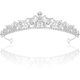 thumbnail image 1 of wonima44 TOBATOBA Silver Tiara Silver Crown for Women Girls Crystal Princess Tiara Wedding Tiaras for Bride, Quinceanera Crown 15 años quinceañeras for Birthday Bridal Prom Pageant, 1 of 1