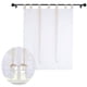 thumbnail image 3 of 1 pieza de cortinas bordadas con hojas de sombra, cortina de gasa con pestaña superior para ventana, cortina de animales para cocina, sala de estar, dormitorio, 100cm x 140cm, 3 of 8