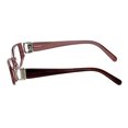 thumbnail image 5 of VERA WANG Eyeglasses V096 Burgundy 50MM, 5 of 5