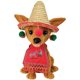 thumbnail image 1 of PBc International Canto y baile animados Feliz Navidad Festive Christmas chihuahua Plush Pbc International 84111000, 1 of 1