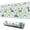 LightBlue Cartoon Dinosaurs-3, variant on Long Mouse Pads for Desk,LightBlue Cartoon Dinosaurs Cacti Desk Mats on Top Of Desks, Desk Mouse Pad Extra Large with 3mm Non-Slip Base and Stitched Edge for Gaming,Work,Home 31.5"x11.8"