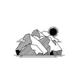 thumbnail image 2 of Ada Home Decor Furniture Black Serene Modern Metal Wall Art, 2 of 4