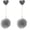 Style 2: Gray Heart Earrings, variant on Pom Pom Earrings for Women Trendy Butterfly Puffy Dangle Earrings Faux Fur Ball Fluffy Earrings Rave Earrings Prom earrings Puffy Round Earrings Fun Fairy Earrings for women