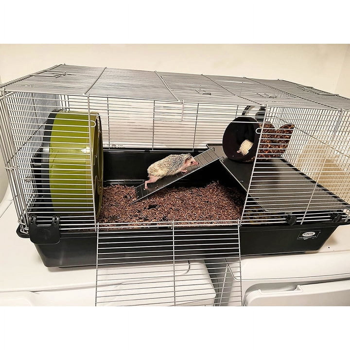 Zanzibar Cage - Durable Spacious Pet Habitat - Hedgehogs, Guinea Pigs, Small Rabbits, Syrian Hamsters, Degus, Tortoises, Lizards and Other Small Pets