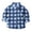 Navy, variant on Odeerbi Toddler Boys Plaid Shirt Long Sleeve School Uniform Shirts with Pocket