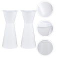 thumbnail image 1 of FUTUREORYY 1Ud Plastic Bouquet Holder White for Stylish Flower Packing and Home Decoration, 1 of 8