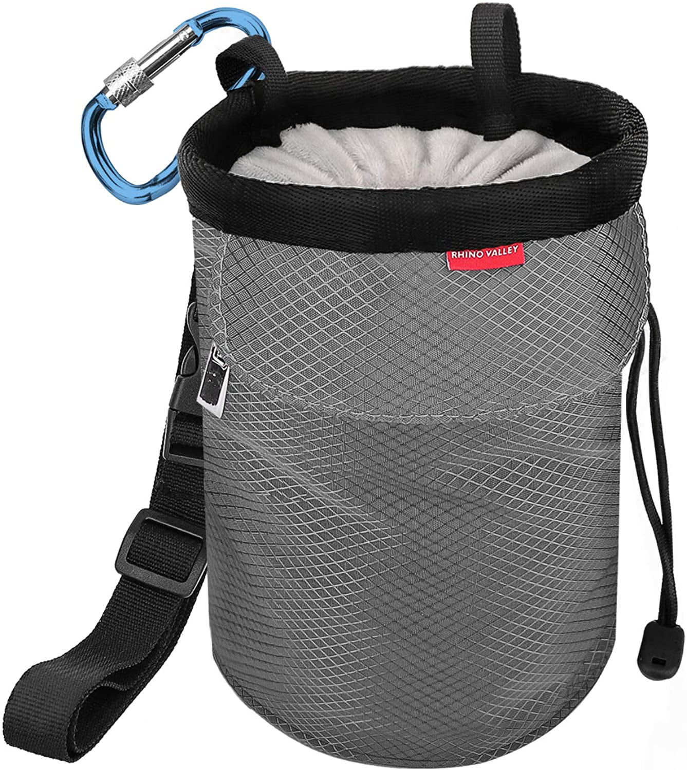 Chalk Bag with Adjustable Belt for Gymnastics Rock Climbing & Weight Lifting 
