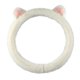 thumbnail image 2 of Funda de volante de felpa con forma de gato, accesorio blanco, elegante, fácil de instalar, anti 40cm, 2 of 8