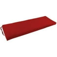 thumbnail image 3 of Blazing Needles 51-inch by 19-inch Solid Twill Bench Cushion, 3 of 3