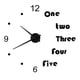 thumbnail image 2 of Reloj de Pared de Bricolaje Ccdes Pegatinas de Superficie de Espejo de Acrílico, 2 of 8