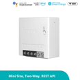 thumbnail image 5 of SONOFF MINI R2 DIY Two Way Smart Switch Small Body Remote Control WiFi Switch Support An External Switch Work With Home/Nest IFTTT & Alexa, 5 of 5