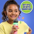 thumbnail image 3 of Danny Go! Sing Along Mic, Interactive Light-Up Microphone Toy with Music and Sounds, 3 X AAA Batteries Included, Ages 3 years and up, 3 of 8