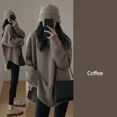 thumbnail image 3 of Suéter de punto Popular de alta gama para mujer Otoño Invierno versátil suave glutinoso Base de punto estilo occidental Casual Top suelto, 3 of 5