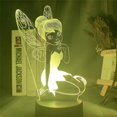 thumbnail image 1 of Fairy Tinkerbell Figure 3d Visual Light Led Night Light Princess Tinker Bell Home Decoration Color Changing Illusion Table Lamp Wigslar-SinKeeU, 1 of 4