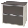 thumbnail image 1 of Pemberly Row Contemporary 30" Lateral File in Slate and Sandstone, 1 of 1