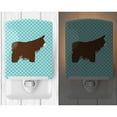 thumbnail image 2 of Carolines Treasures Poitou Poiteuin Donkey Blue Check Ceramic Night Light 6x4x3 multicolor, 2 of 2
