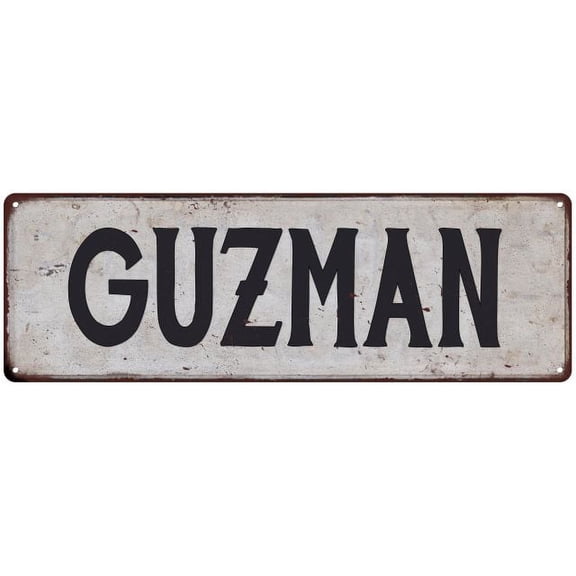 GUZMAN Vintage Look Gift Rustic Chic Metal Sign 6x18 206180036429
