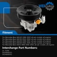 thumbnail image 6 of 1PC Power Steering Pump w/ Pulley For Mercedes Benz W163 ML320 ML350 ML430 ML500 ML55 21-5294, 6 of 6