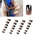 thumbnail image 4 of Puntas para uñas, 24 piezas de puntas de uñas postizas de cobertura completa desmontables, puntas de uñas postizas de calidad superior, 4 of 10