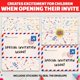 thumbnail image 3 of Invitaciones para fiestas AIXING, 36 tarjetas de invitación para fiestas de cumpleaños con pegatinas, patrón de confeti, juego de tarjetas de invitación para niños para fiestas de cumpleaños, fiestas, 3 of 7
