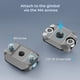 thumbnail image 5 of Mini raíl NATO SMALLRIG HawkLock H21 de liberación rápida para DJI RS 2/RS 3, 5 of 8
