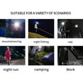 thumbnail image 2 of 4 en 1 Impermeable XPG + COB LED Sombrero Senderismo Camping Faro, 2 of 6
