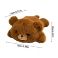 thumbnail image 2 of Magnetic Plush Animal Car Decor, 5.9 in Soft Stuffed Companion for Metal Surfaces, Desk, Refrigerator, Locker and Home Shelf, 2 of 6