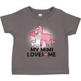 thumbnail image 3 of Inktastic My Mimi Loves Me Llama Girls Toddler T-Shirt, 3 of 5