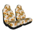 thumbnail image 2 of Sikiie Sunflower 5 Car Seat Covers 2PCs Front Car Seat Covers Universal fit for Most Cars SUVs and Trucks-2 PCS, 2 of 9