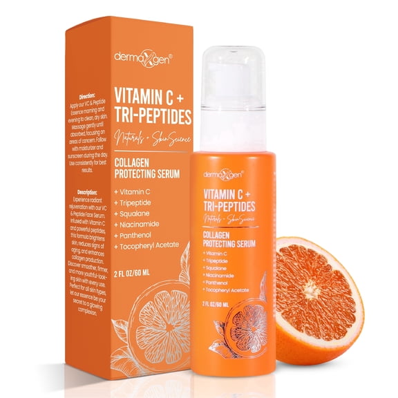 Vitamin C Tri-Peptide Bright Idea Serum – Skin Brightening Barrier Boost Complex for Radiant, Firm Skin – Anti-Aging Face Serum Boosts Collagen & Elasticity - 2 fl oz