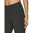 thumbnail image 3 of RBX Active Women's Corset Satin Piping Squat Proof 7/8 Leggings, 3 of 5