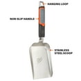 thumbnail image 6 of Blackstone 15” Stainless Steel Griddle Scoop with Flat Base, 1-Piece, 6 of 13