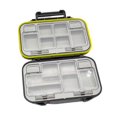 thumbnail image 1 of 12 Grids Compartments Fishing Lures Organizers Waterproof Box Fishing Tackle Hooks Organizers Holder Case Container Box Orange, 1 of 4