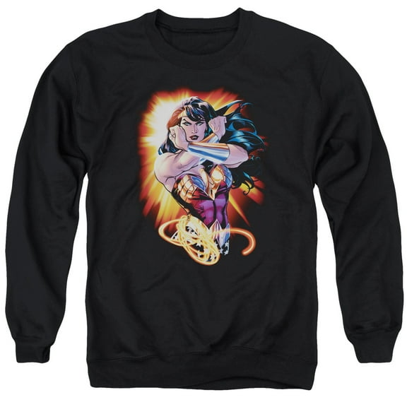 Jla - Wonder Rays - Crewneck Sweatshirt - Small