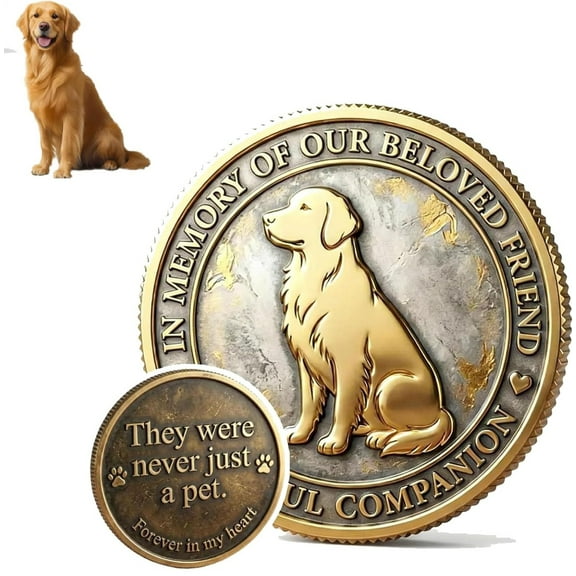 Personalized Retro Copper Pet ID Tags - 3D Embossed Pet Pattern Custom Engraved Name Tags for Dogs & Cats(LR Labrador Retriever 1 PCS )