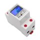 thumbnail image 5 of Single Phase Din-rail Energy Meter 5-80a 220v 50hz Electronic Kwh Meter With Lcd Backlight Digital Display Ddm15sd, 5 of 5