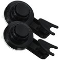 thumbnail image 1 of AURARMLET 2Ud De Succión Para Pared Negros Resistentes Y Removibles Sin Herramientas, 1 of 7
