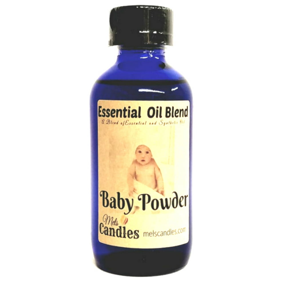 Baby Powder 4 ounce Glass Bottle of Essential Oil Blend Fragrance