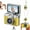 Lemon Yellow, variant on Mini HD Camera with 720P Recording, 180° Flip Selfie Screen, Anti-Shake, Beauty Filter