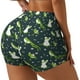 thumbnail image 1 of Fotbe Green Frogs Shorts Sin Costuras – Shorts Deportivos de Cintura Alta para Mujer, Elásticos para Gimnasio, Yoga, Running o Ciclismo-Medium, 1 of 8