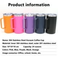 thumbnail image 3 of Arcticwind 304 Stainless Steel Insulated Cup 24oz,Office Cup,Hot Cold Drinks Milk Coffee Tea Cups Cup,Lightweight Beer Cup,Corrosion Resistance Thermal Mug,For Men and Women Gift,With Mug Handle, 3 of 6